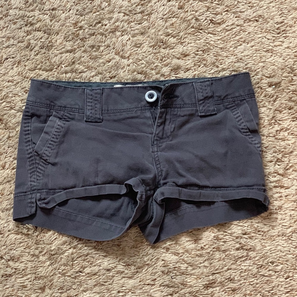 Grey Short Shorts